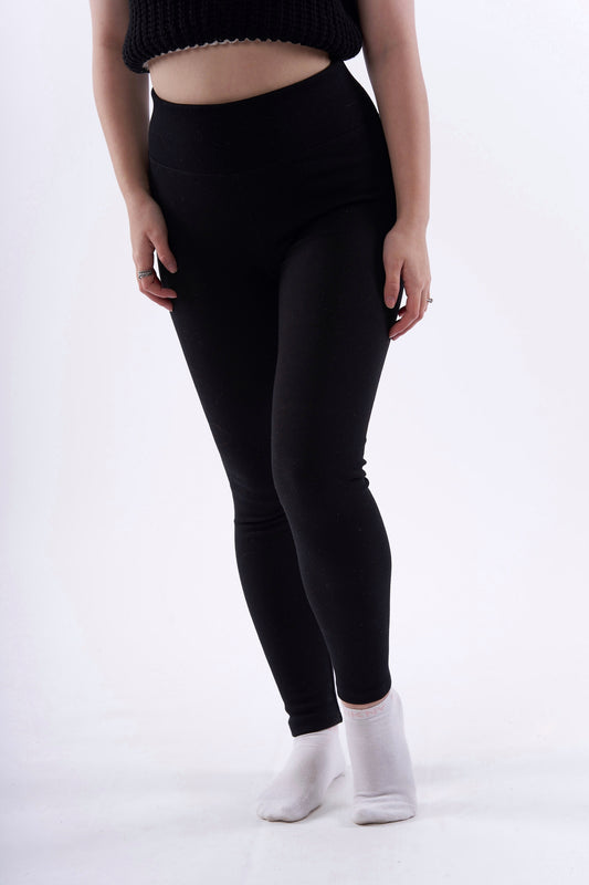 Tayah thermal high waisted ribbed leggings