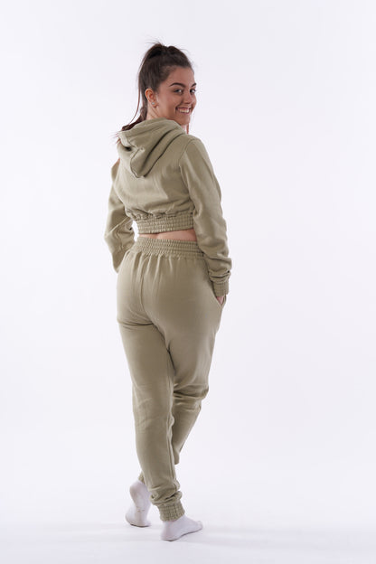 Celeste cropped hoodie and jogger set