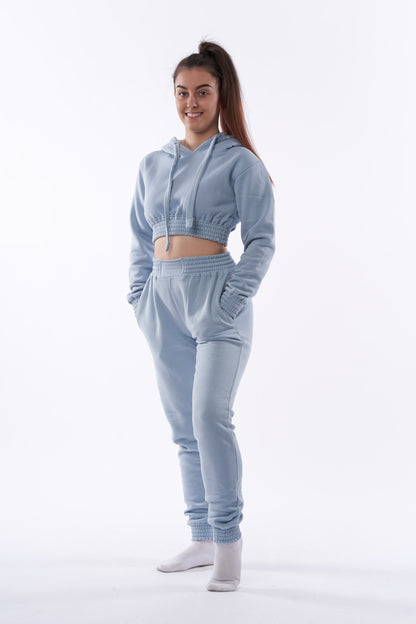 Celeste cropped hoodie and jogger set